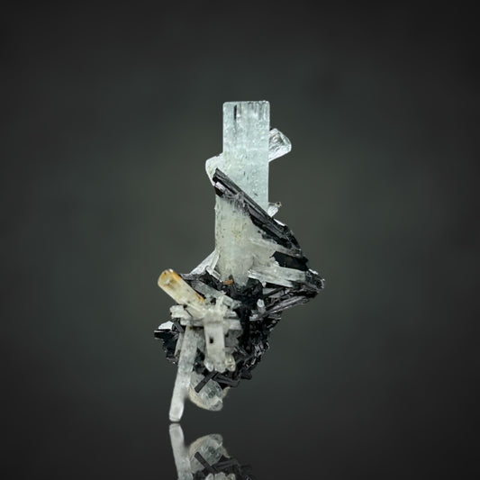 Aquamarin/e, Schorl Tourmaline - Erongo, Namibia