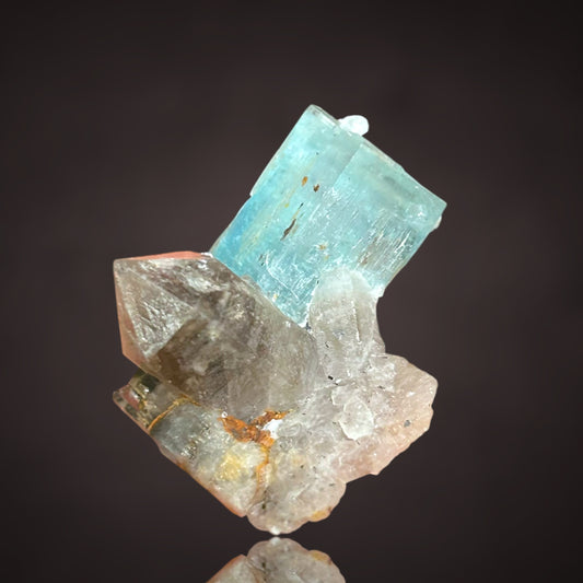 Aquamarin/e, Rauchquarz/smokyquartz - Erongo, Namibia
