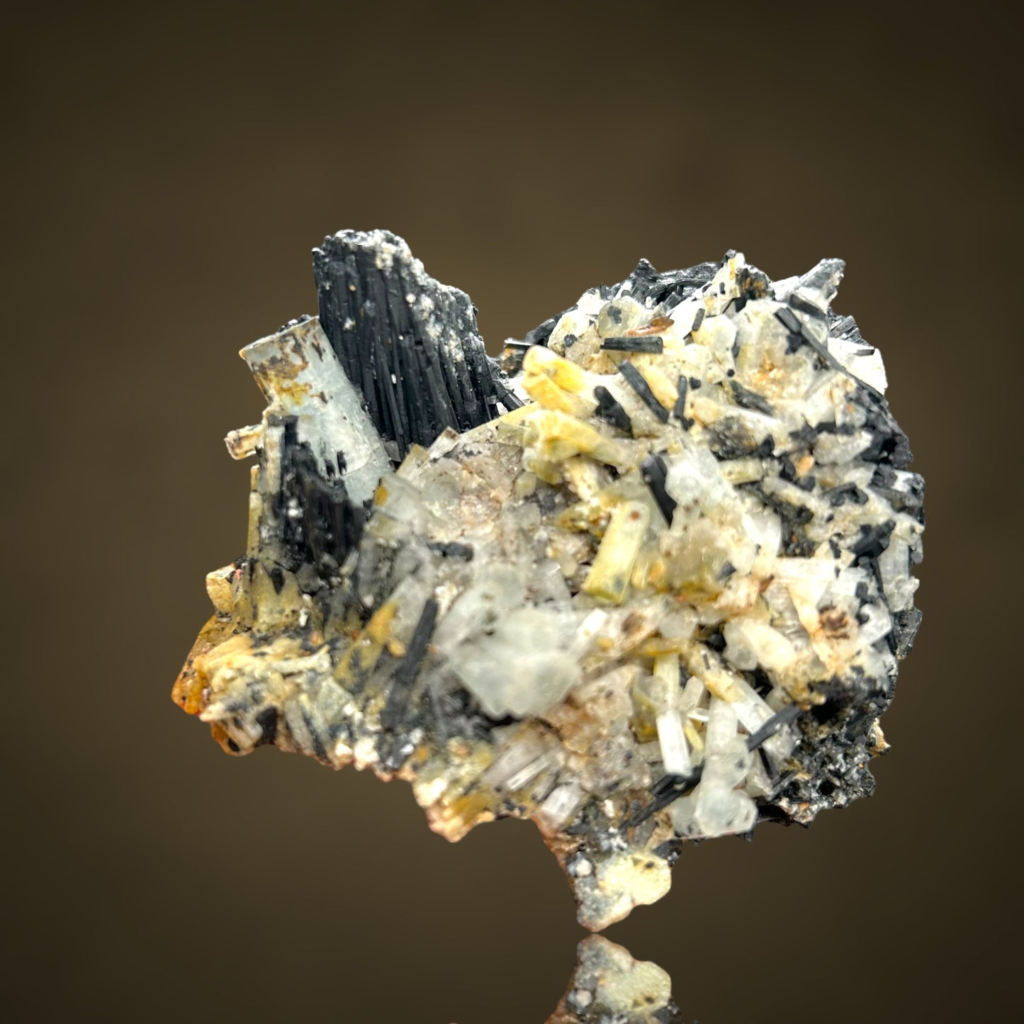 Aquamarin/e, Hyalite, Schorl Tourmaline - Erongo, Namibia