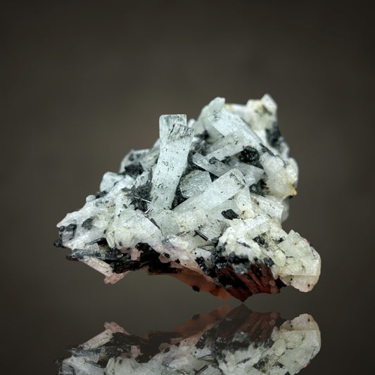 Aquamarin/e & Schorl cluster - Erongo, Namibia