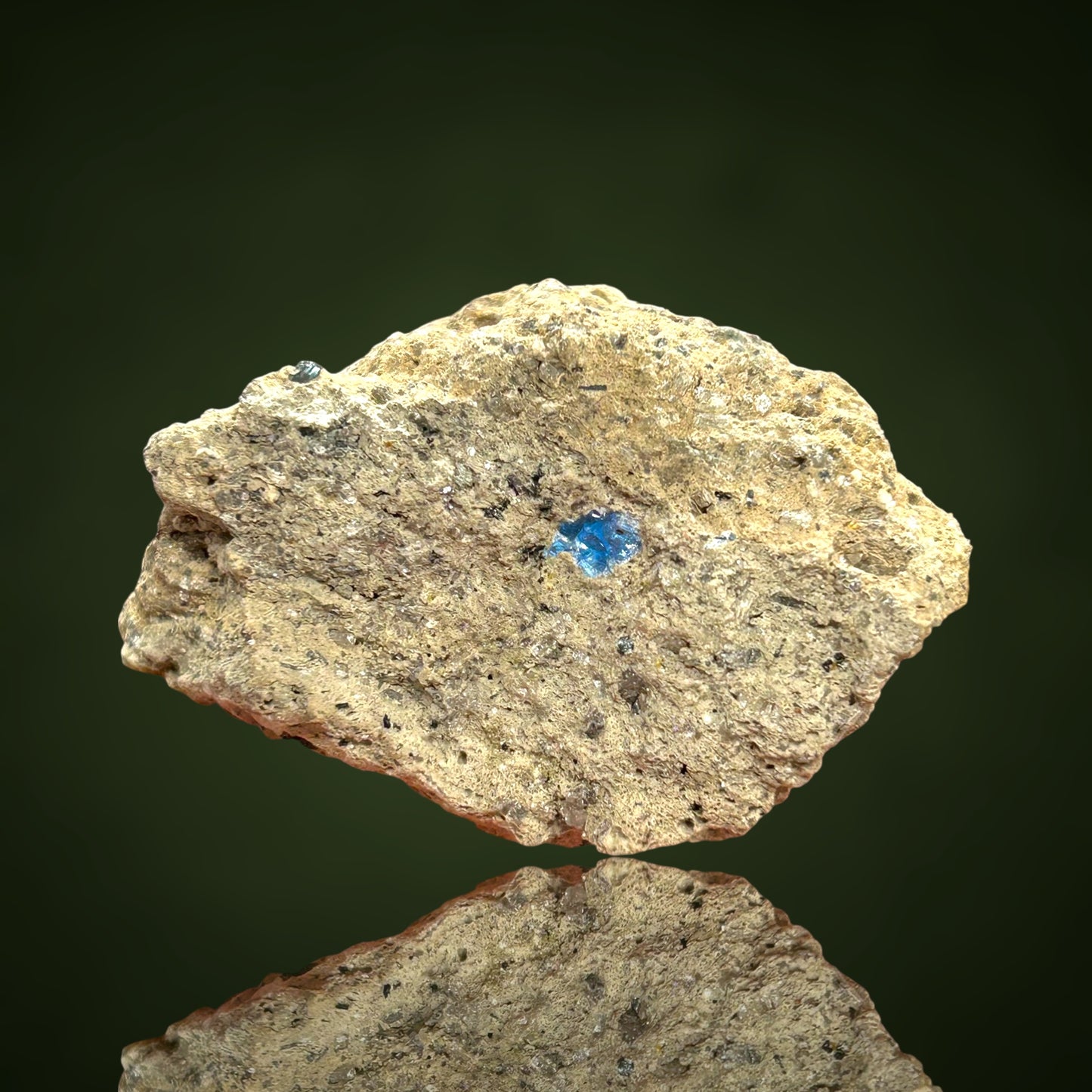 Hauyn/e in volcanic matrix - Eifel, Germany