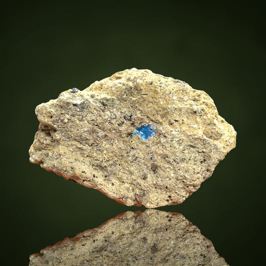 Hauyn/e in volcanic matrix - Eifel, Germany