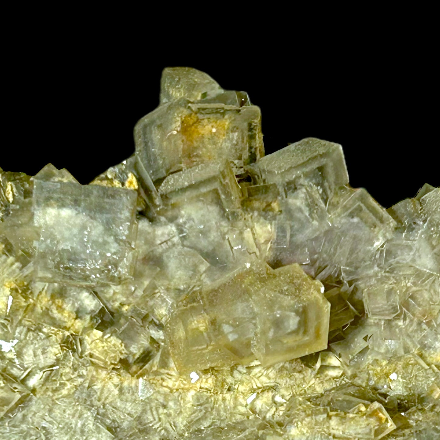 Fluorite - South slope, Weisseck, Alps