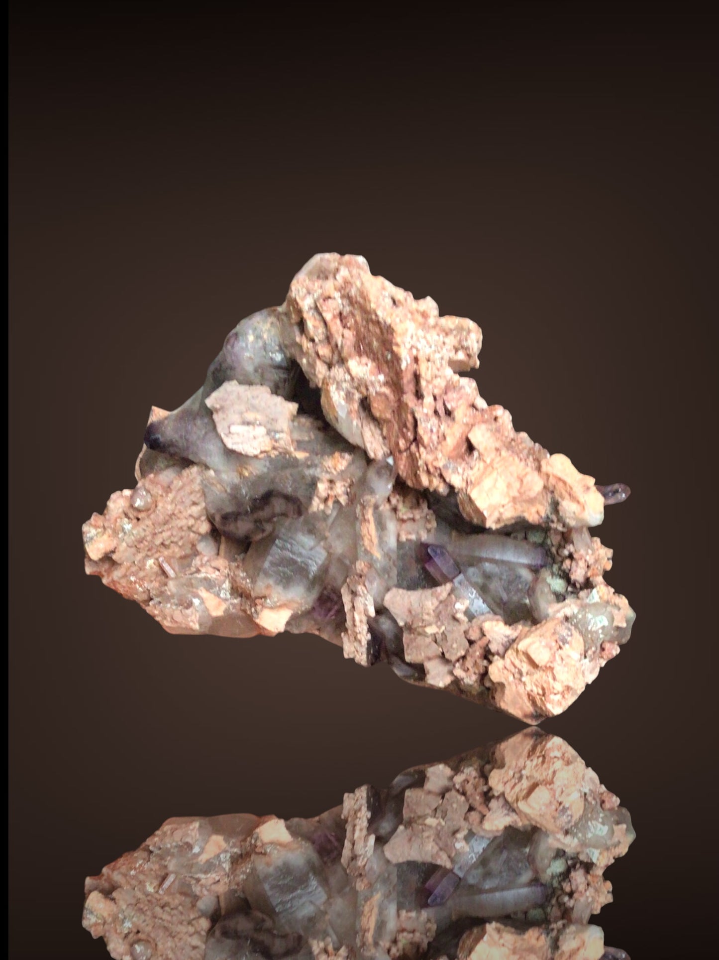 Sceptre Quartz in Vug – Brandberg area, Namibia