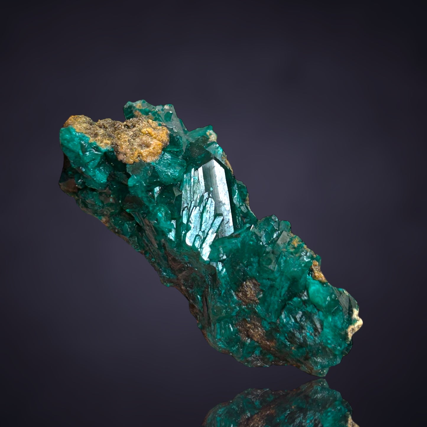 Dioptase - Tsumeb, Namibia