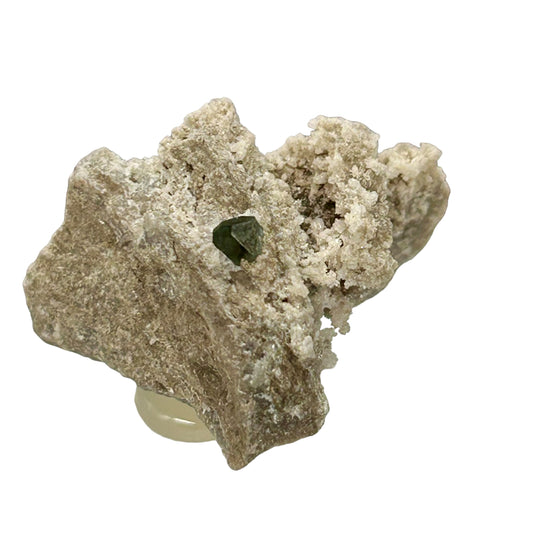 Olive green Boracite - Thuringia, Germany