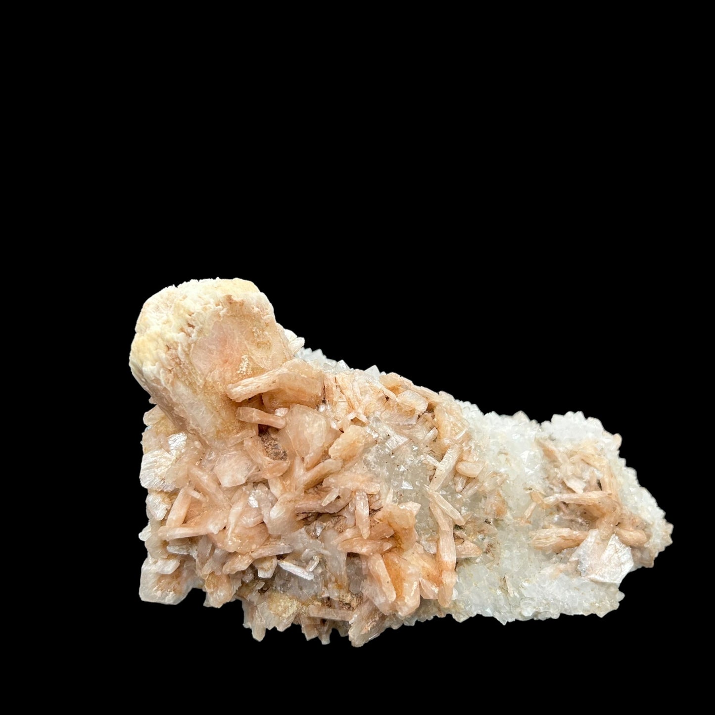 Stilbite, Quartz - Grootberg, Kunene, Namibia