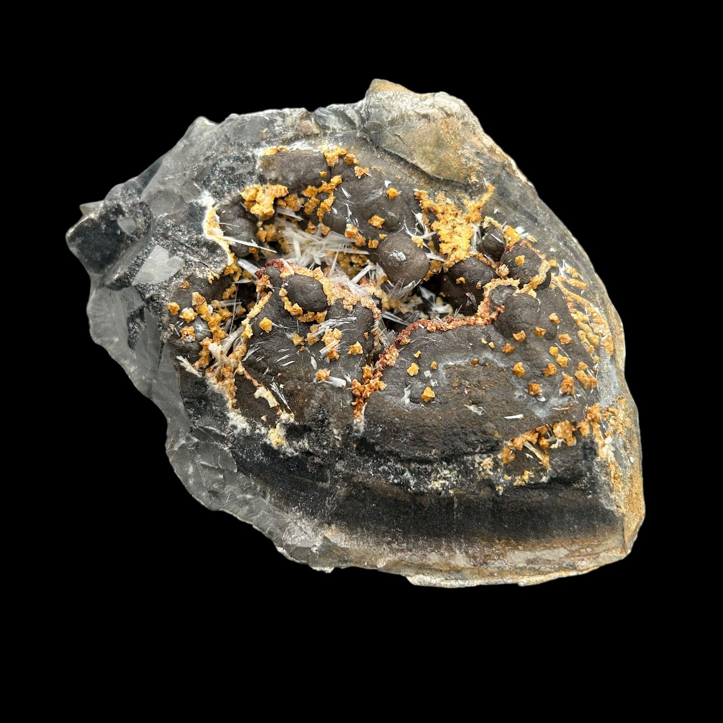 Celestine, Dolomite in Septarie - Serres, Haute-Alpes, France