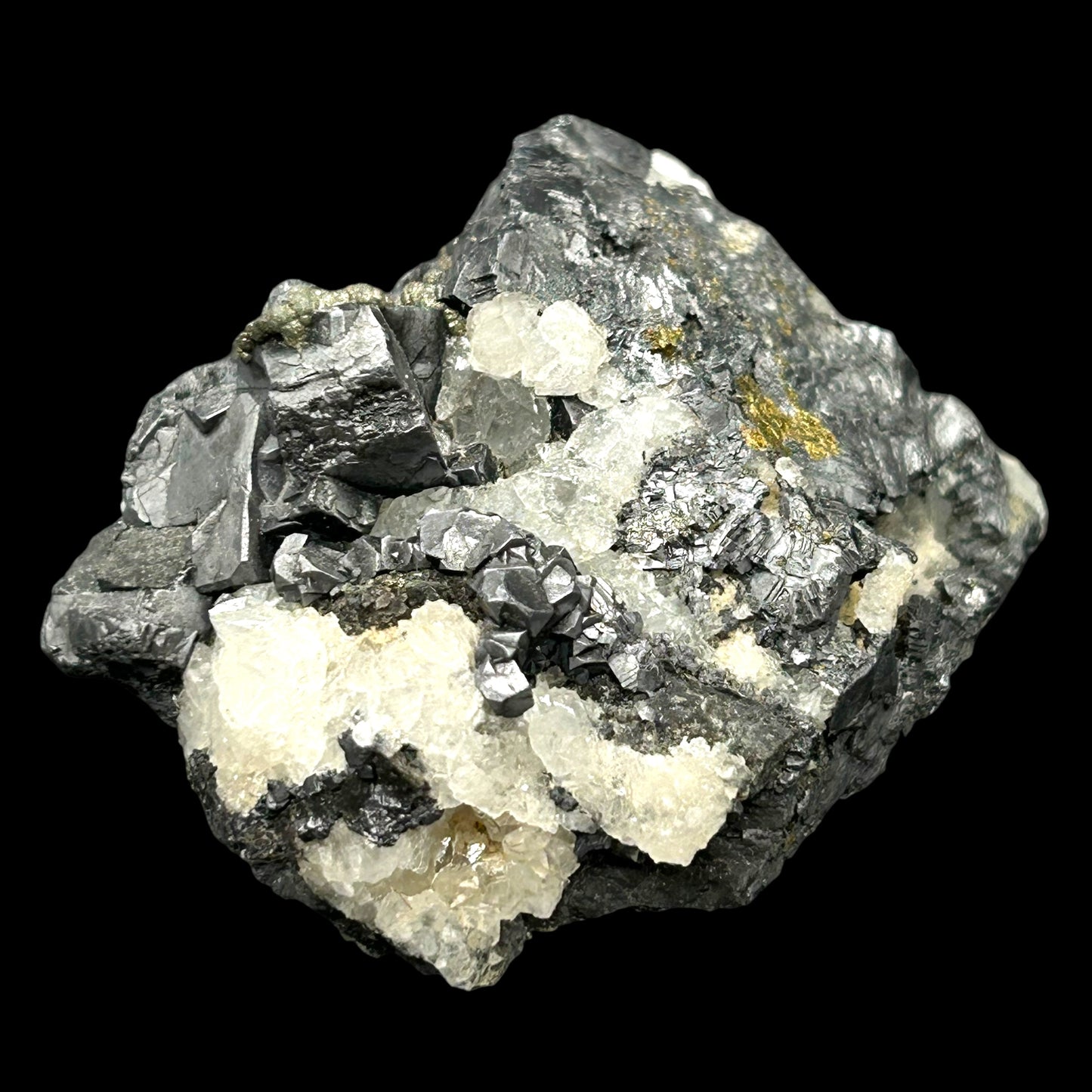 Galena, Pyrite, Quartz - Bad Grund, Harz mts.