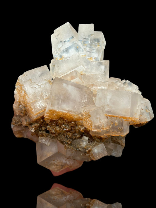 Stacked Halite, Gypsum - Bleicherode, Thuringia