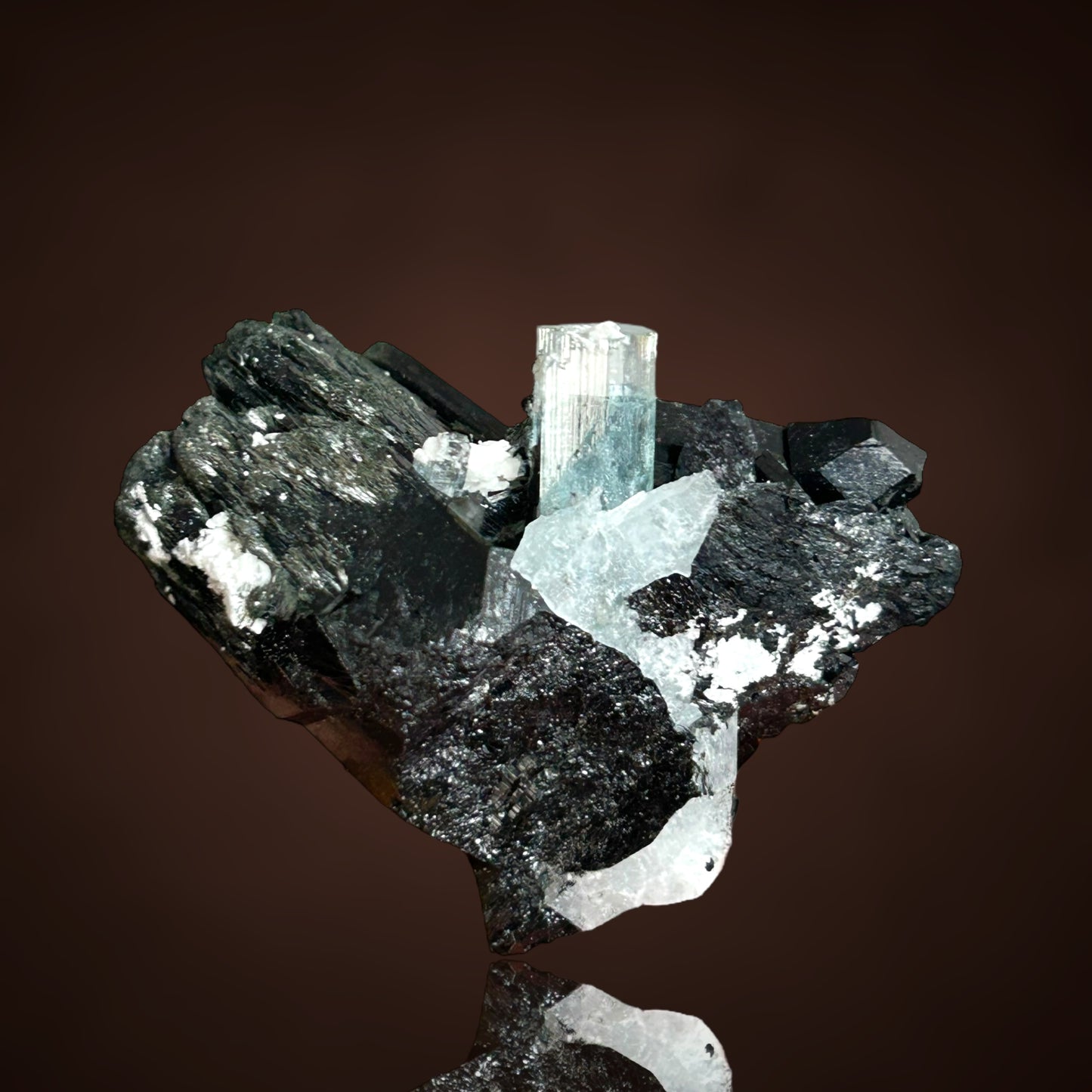 Aquamarin/e, Schorl Turmalin/e - Erongo, Namibia