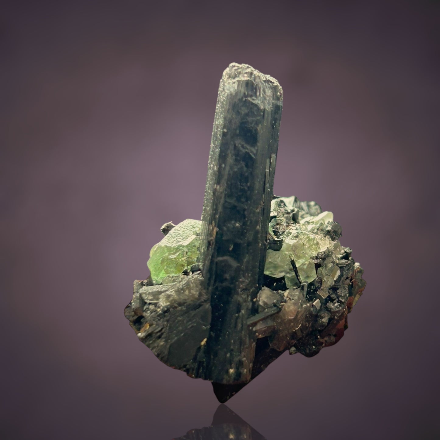 Fluorit/e, Tourmaline - Erongo, Namibia
