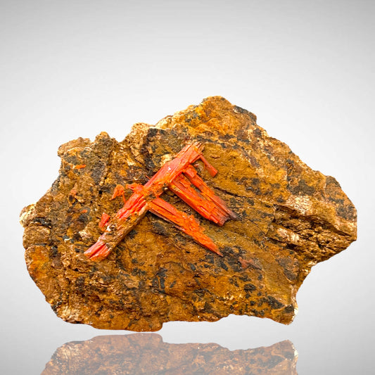 Crocoite - typelocality, Asia