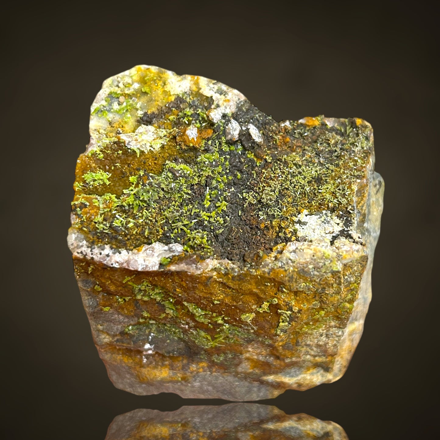 Pyromorphit - Grube Katzenpfad, Rheinland-Pfalz, Deutschland