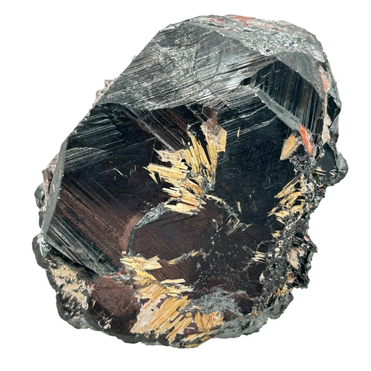 Huge terminated Hematite with Rutile - Novo Horizonte