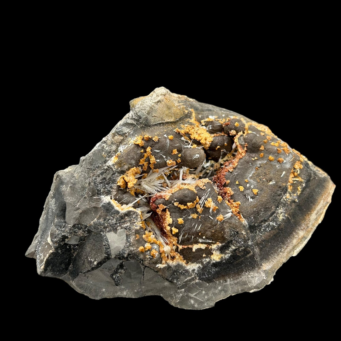 Celestine, Dolomite in Septarie - Serres, Haute-Alpes, France