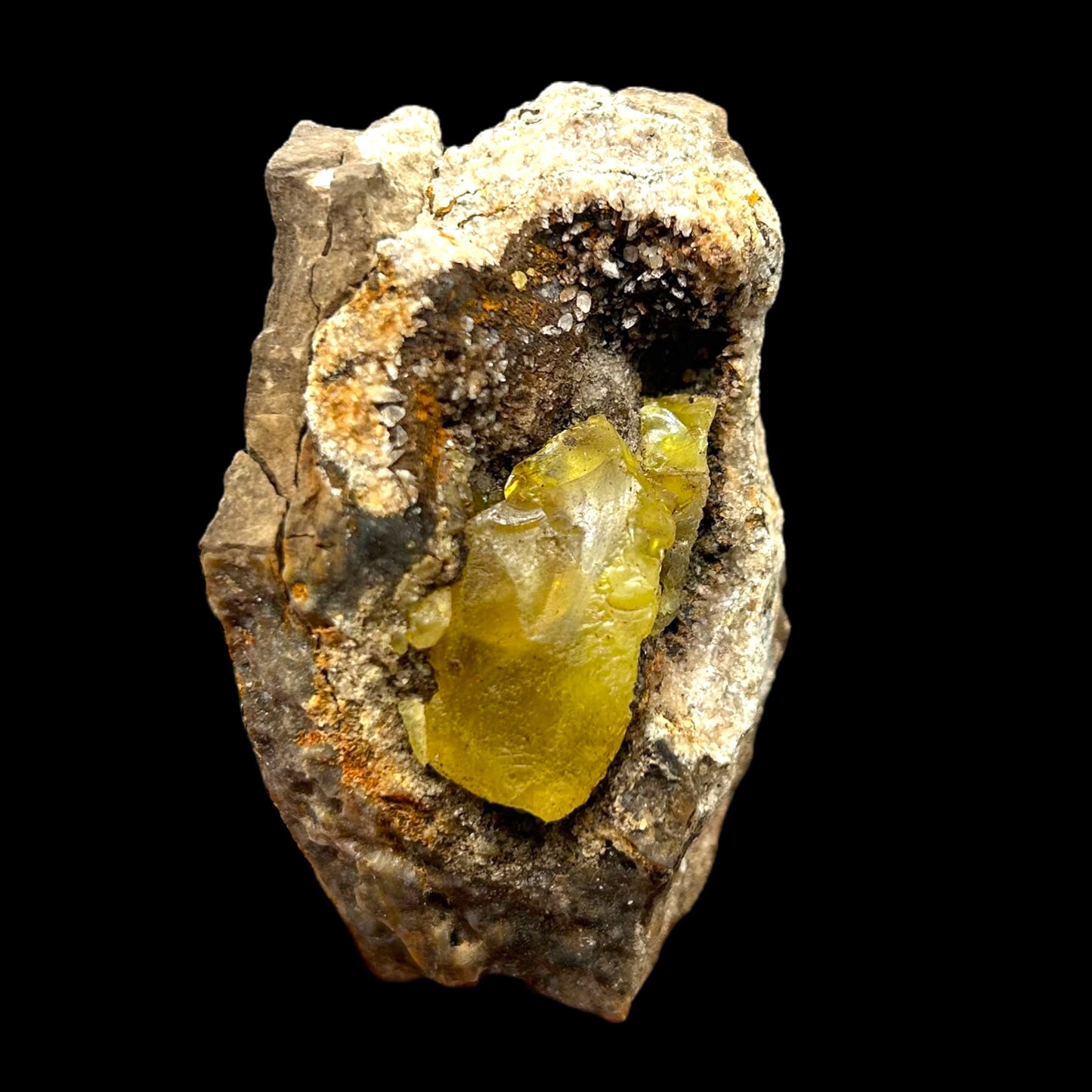 Sulphur/Schwefel auf Matrix - Samara, Russia