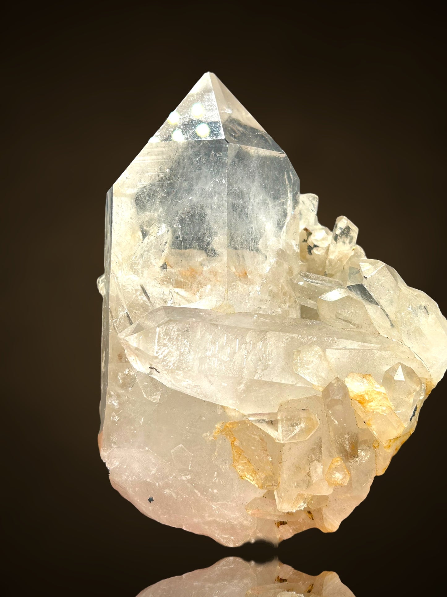 Quartz/Bergkristall - Diamantina, Brazil/Brasilien