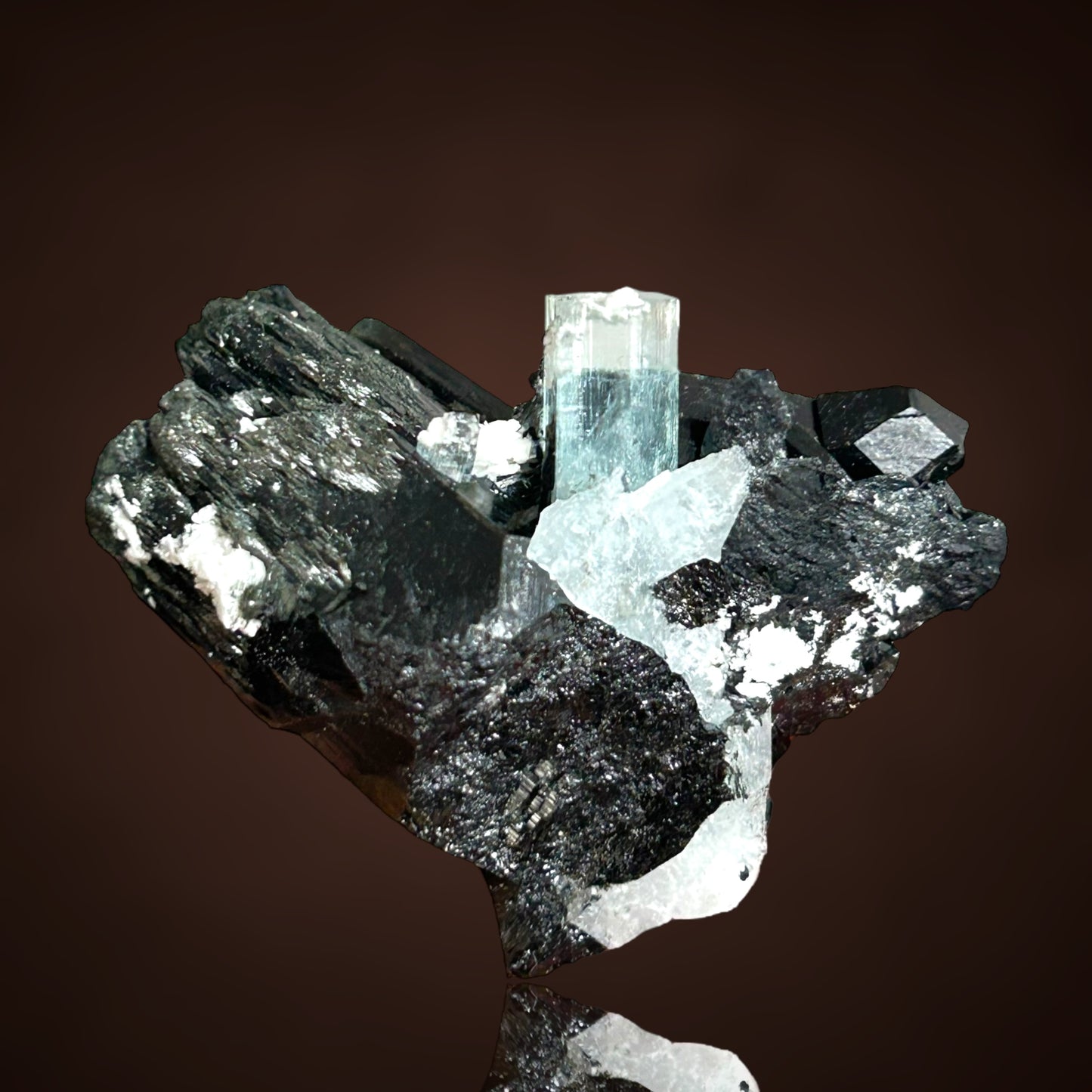 Aquamarin/e, Schorl Turmalin/e - Erongo, Namibia