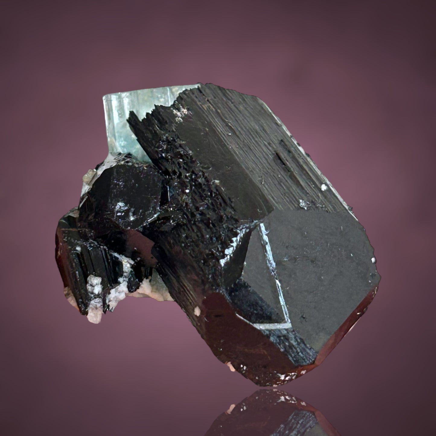 Aquamarine, Schorl Tourmaline - Erongo, Namibia