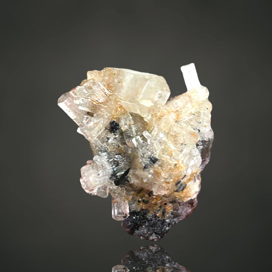 Goshenite, Fluorite - Erongo, Namibia