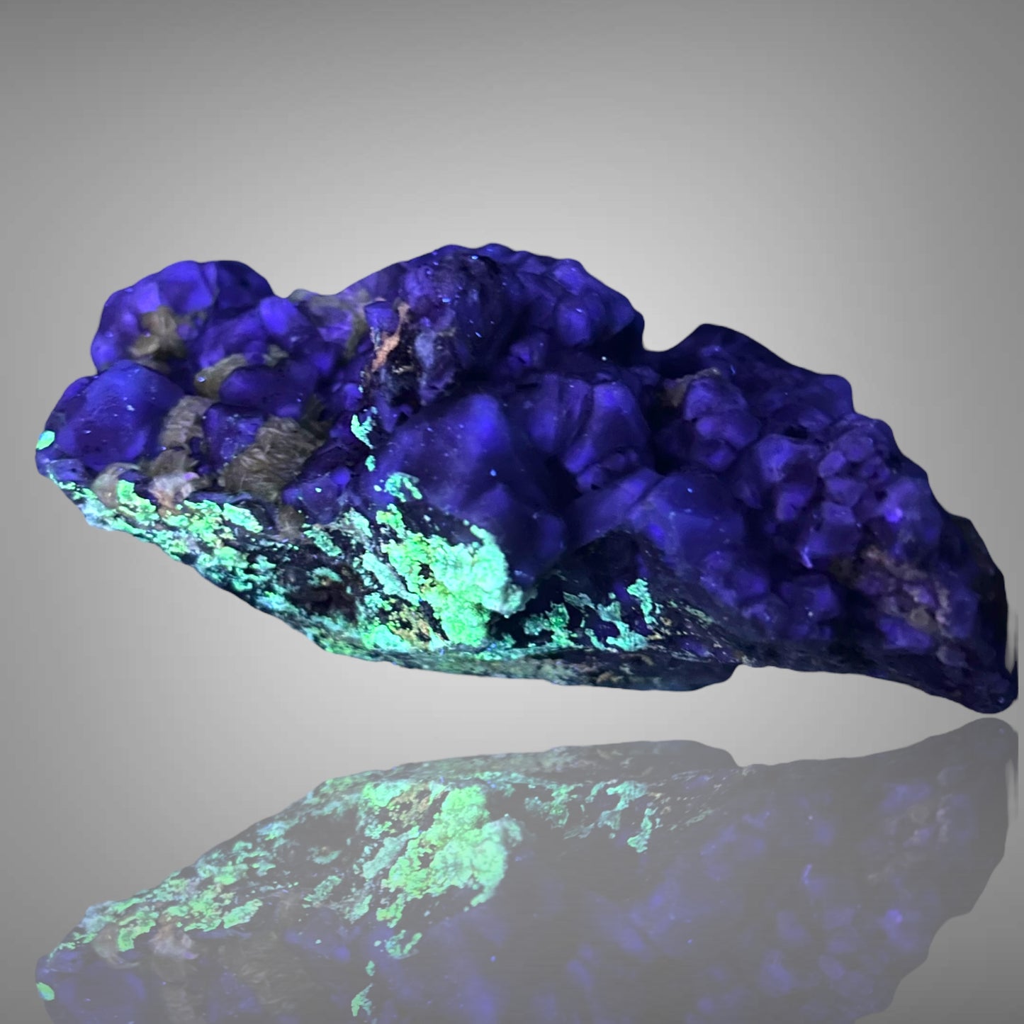 Fluorite, Zinnwaldite, Hyalite - Erongo, Namibia