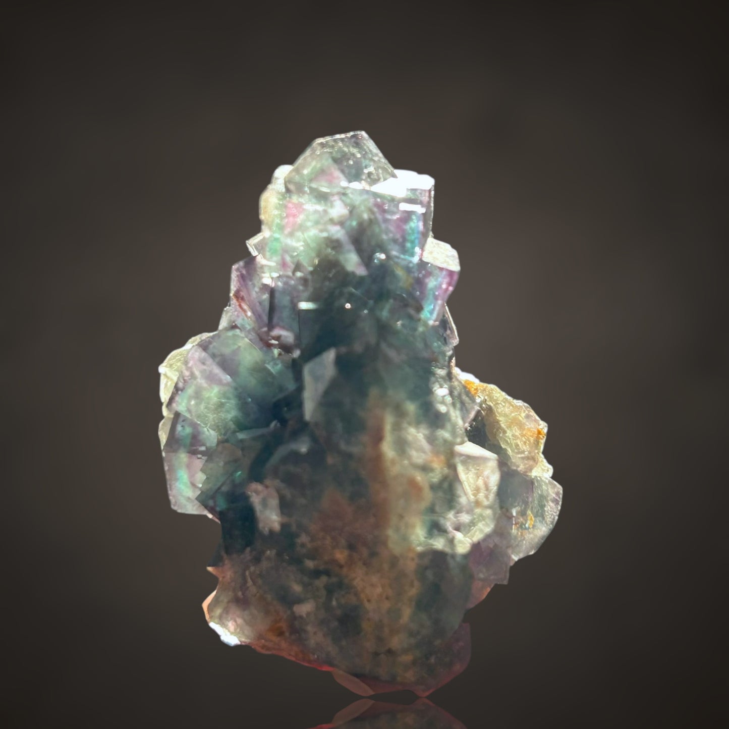 Phantom fluorite - Okorusu, Namibia