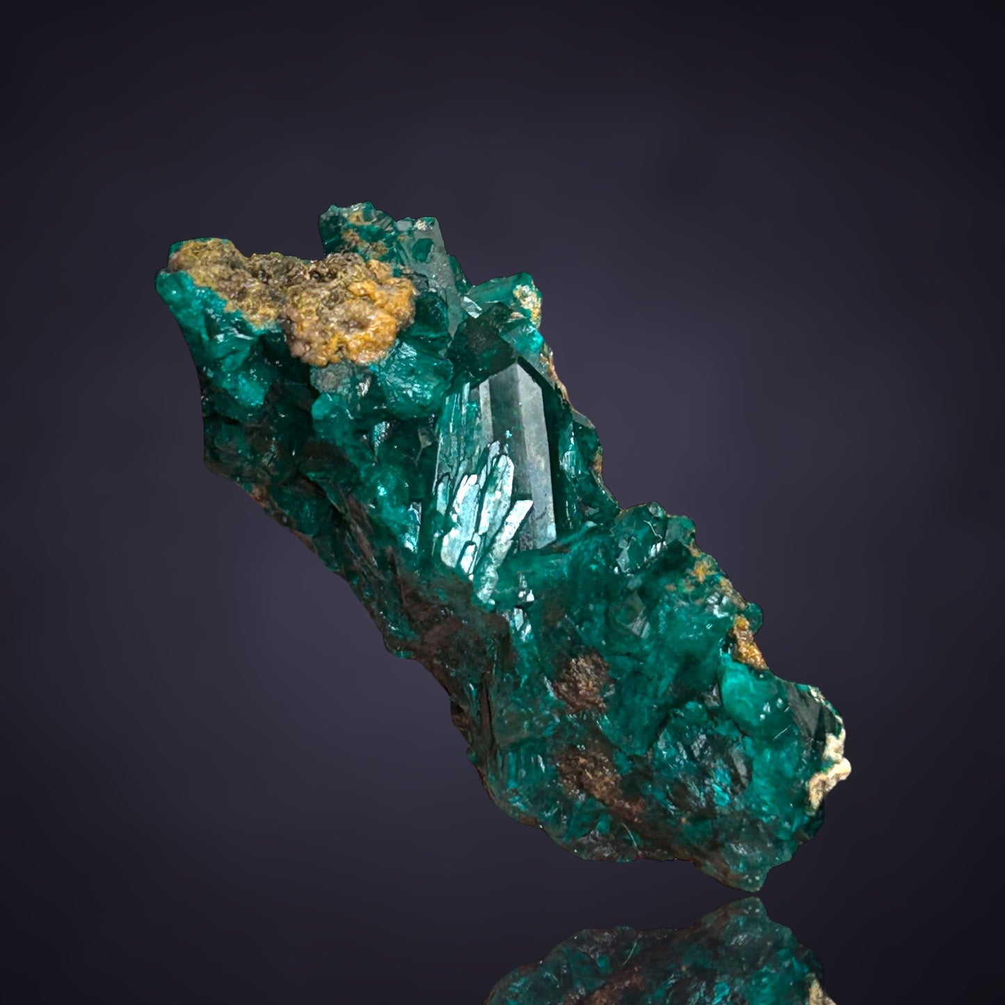 Dioptase - Tsumeb, Namibia