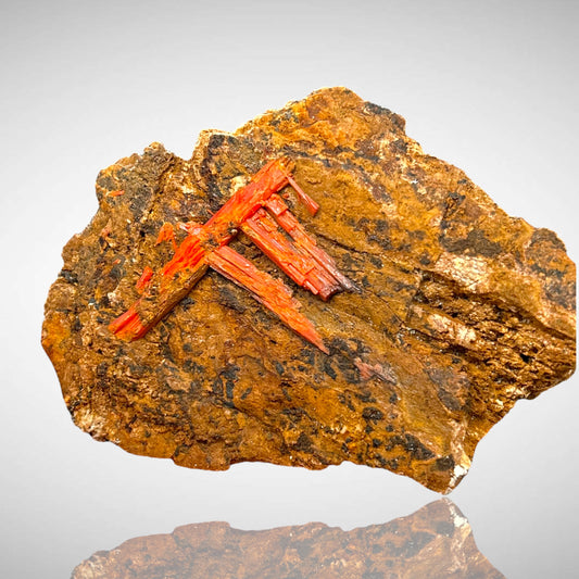 Crocoite - typelocality, Asia