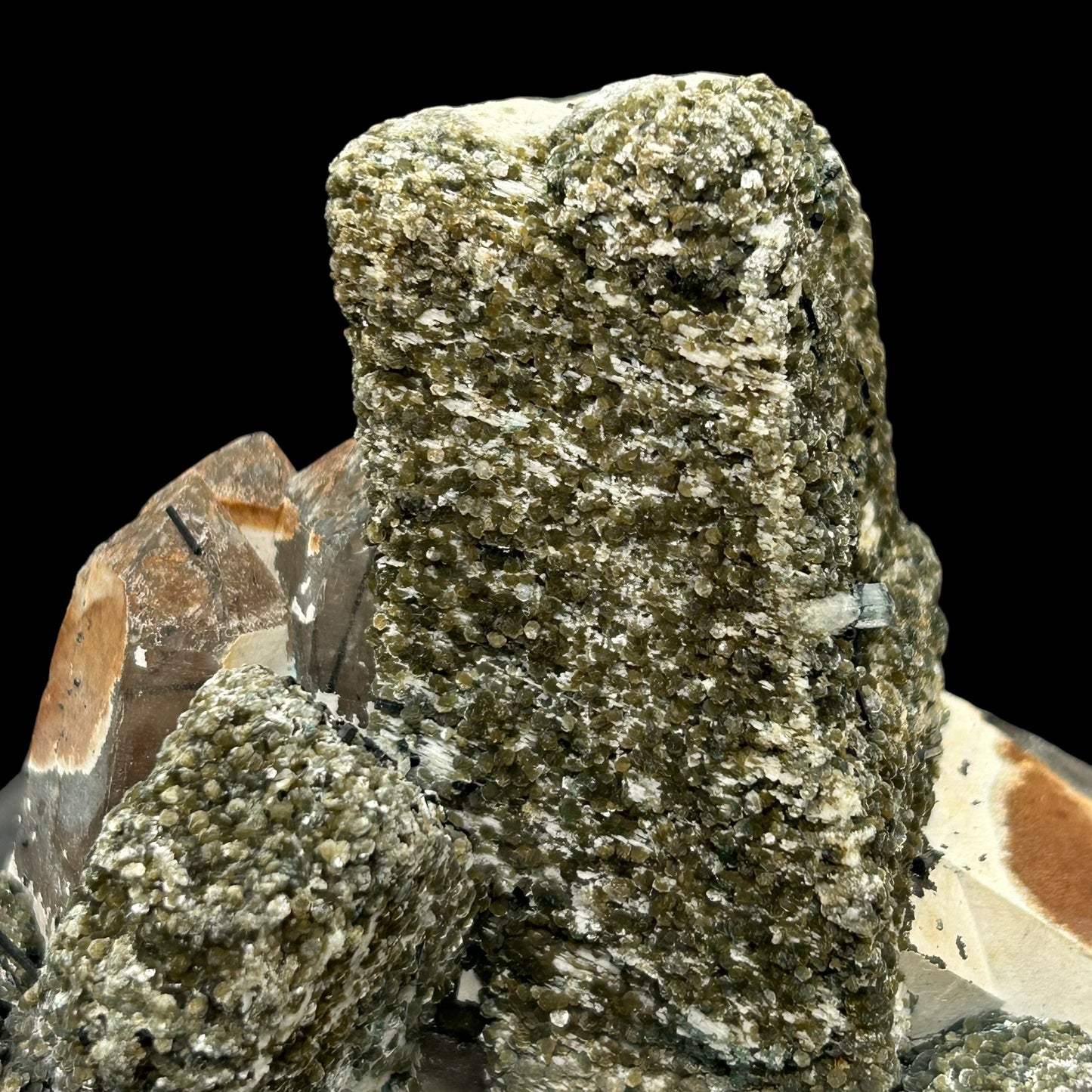 Aquamarine, Epidote, Microcline, Schorl, Quartz - Erongo