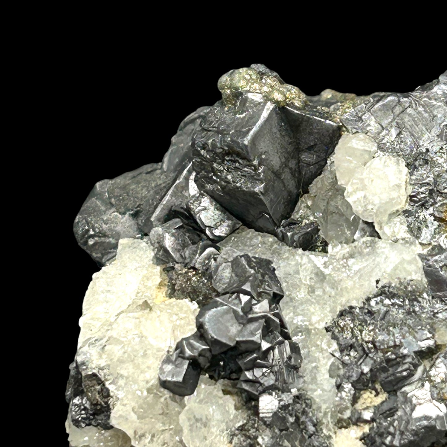 Galena, Pyrite, Quartz - Bad Grund, Harz mts.