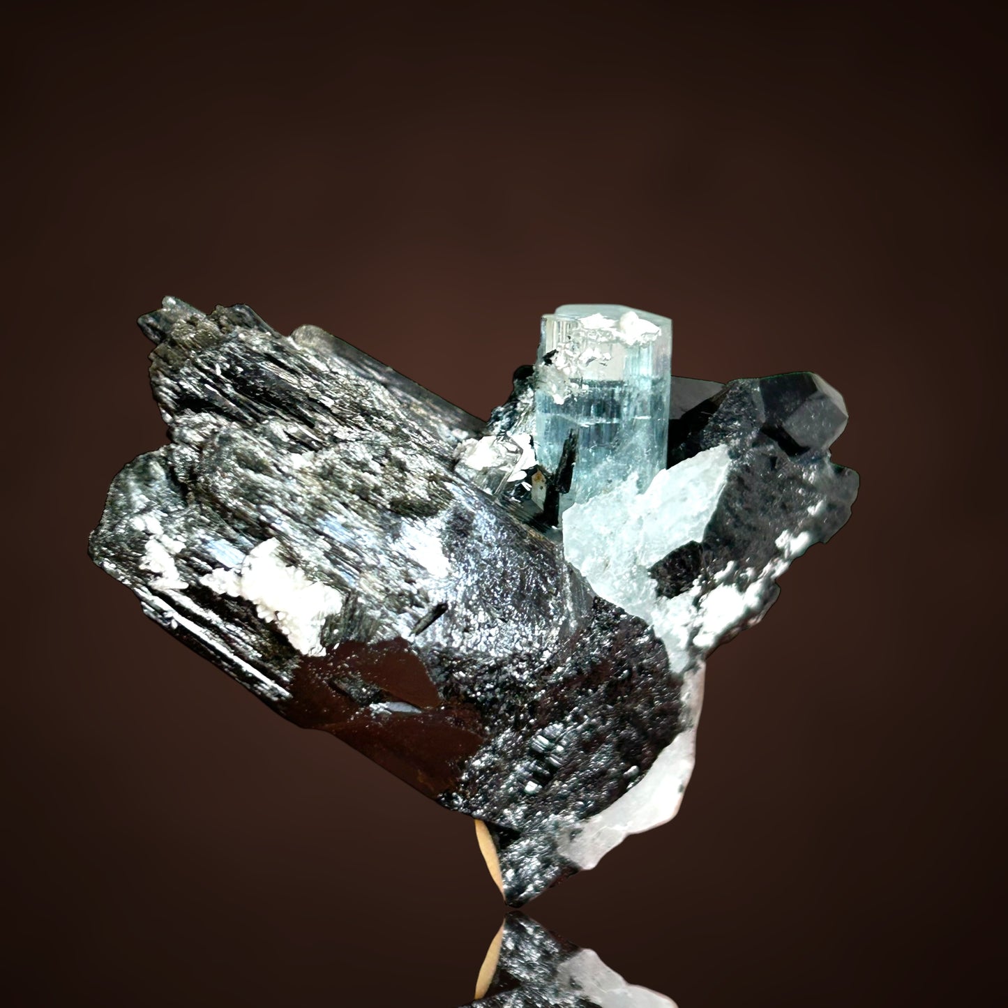 Aquamarin/e, Schorl Turmalin/e - Erongo, Namibia