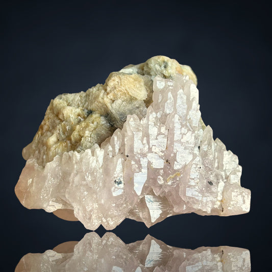 Rosenquarz Doppelender/Rose quartz DT - Brasil/ien