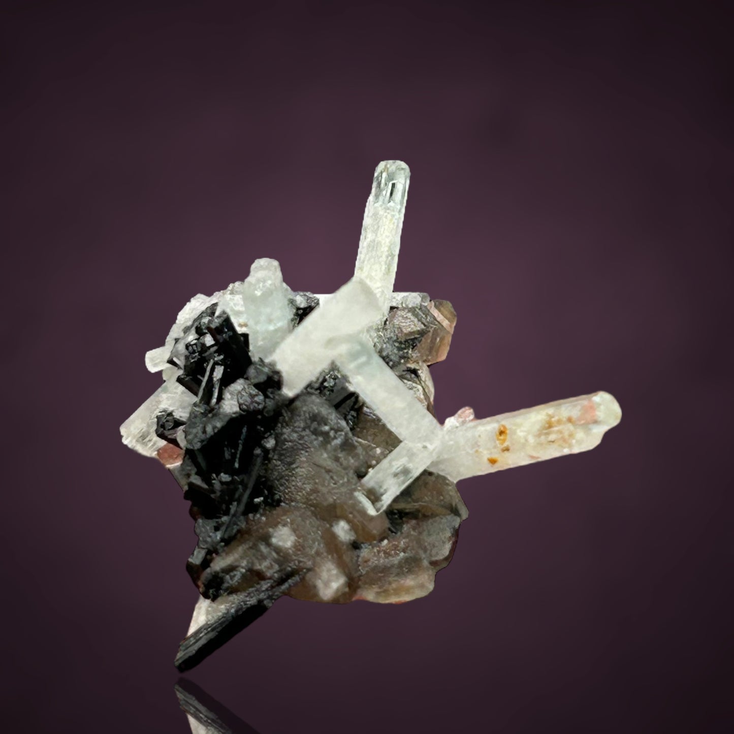 Aquamarin/e, Rauchquarz/Smokeyquartz - Erongo, Namibia