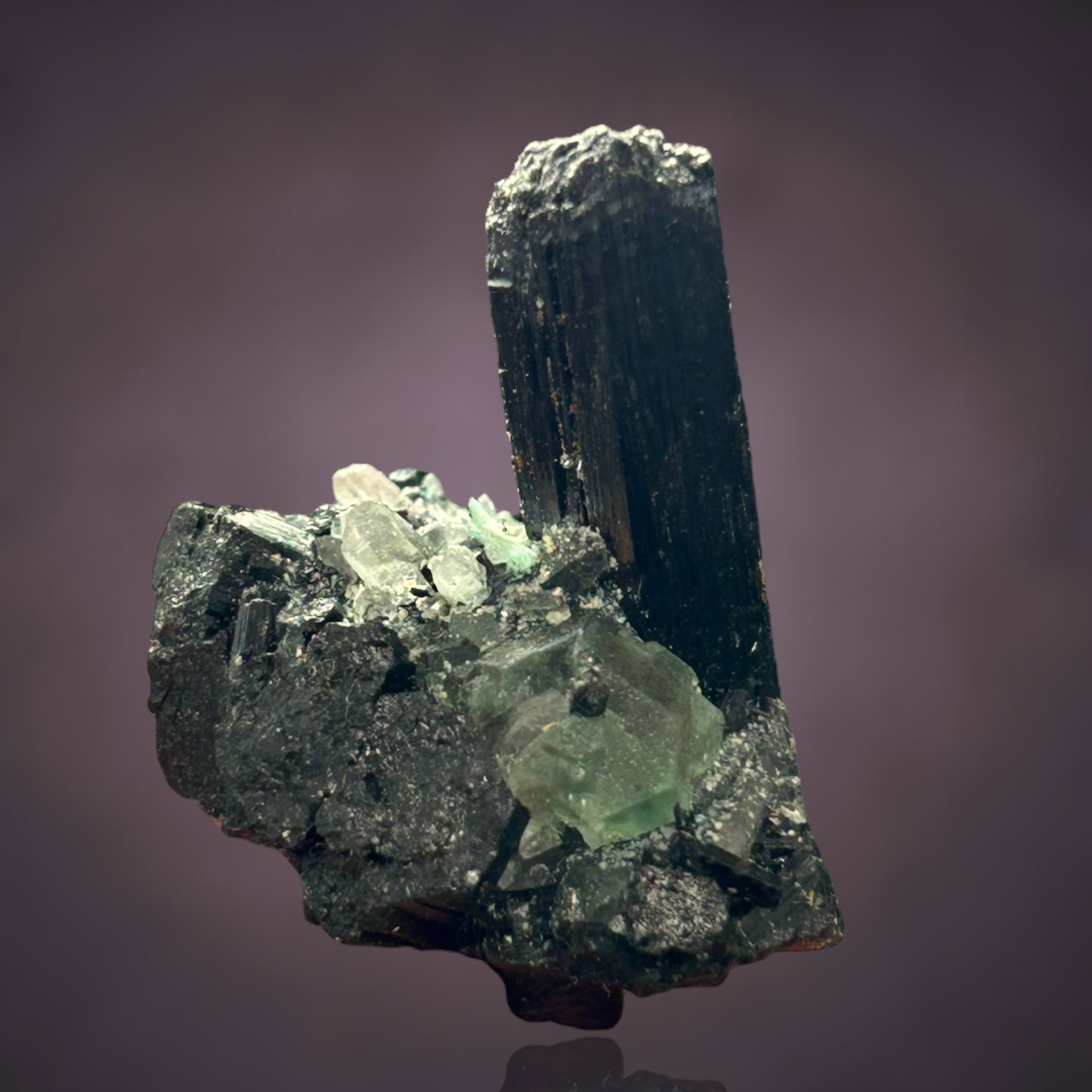 Fluorit/e, Tourmaline - Erongo, Namibia