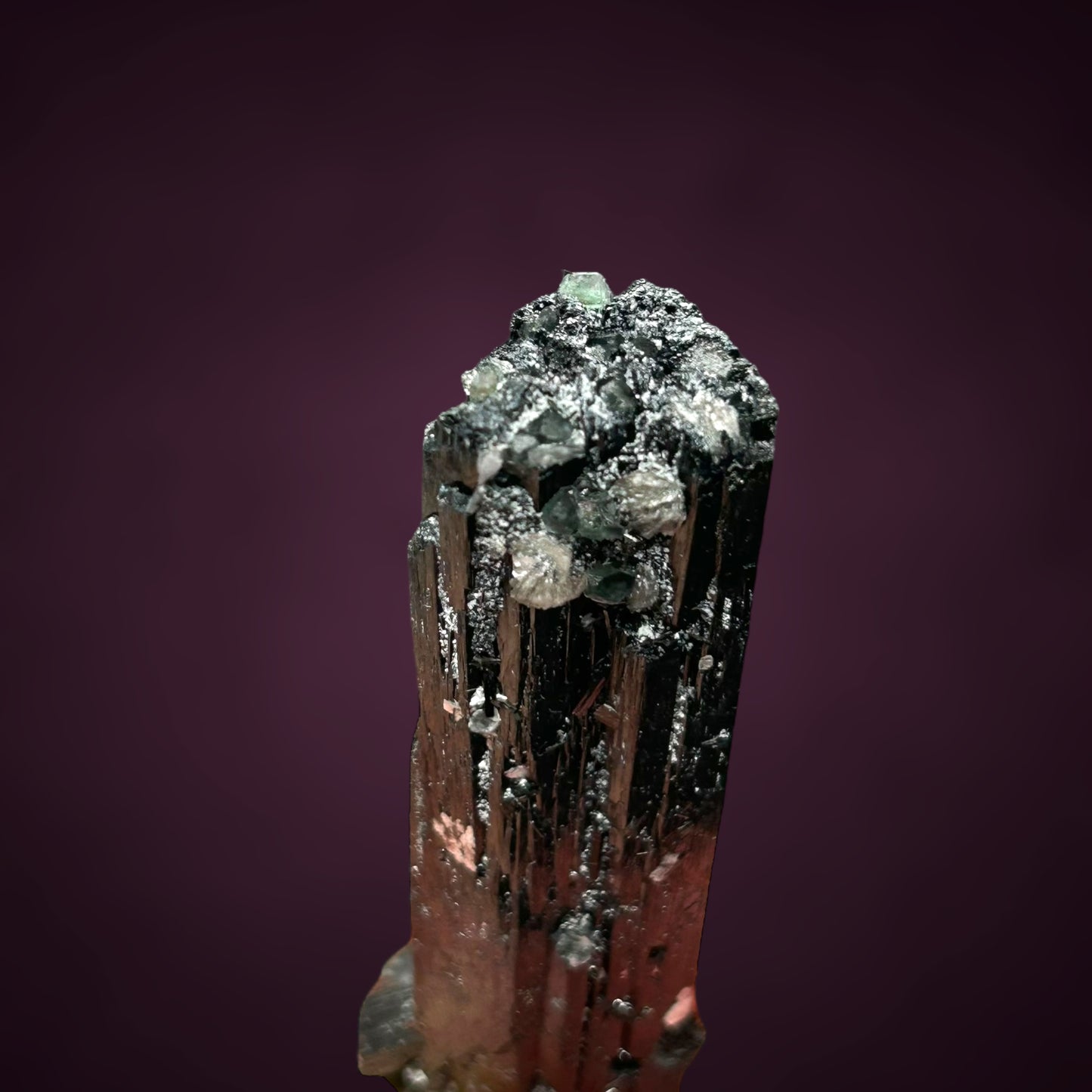 Fluorite, Tourmaline, Zinnwaldite - Erongo, Namibia
