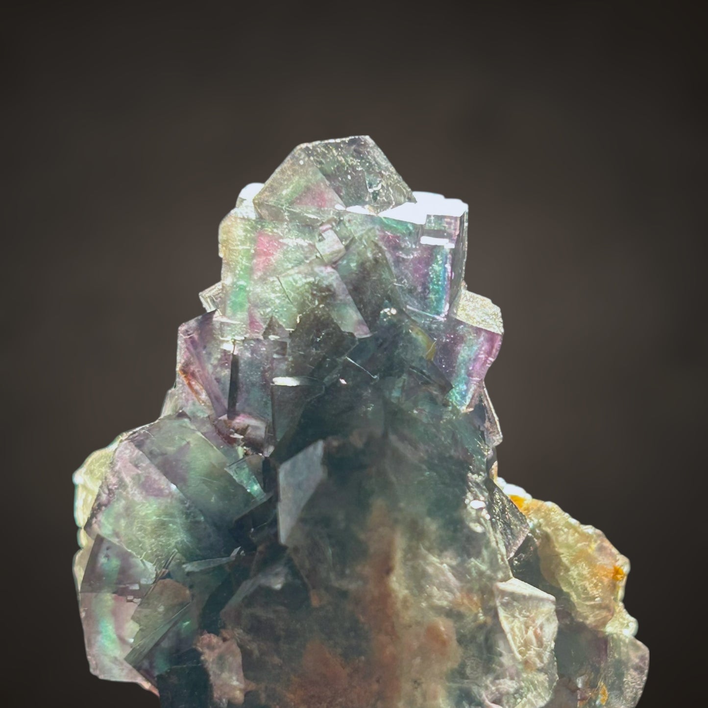 Phantom fluorite - Okorusu, Namibia