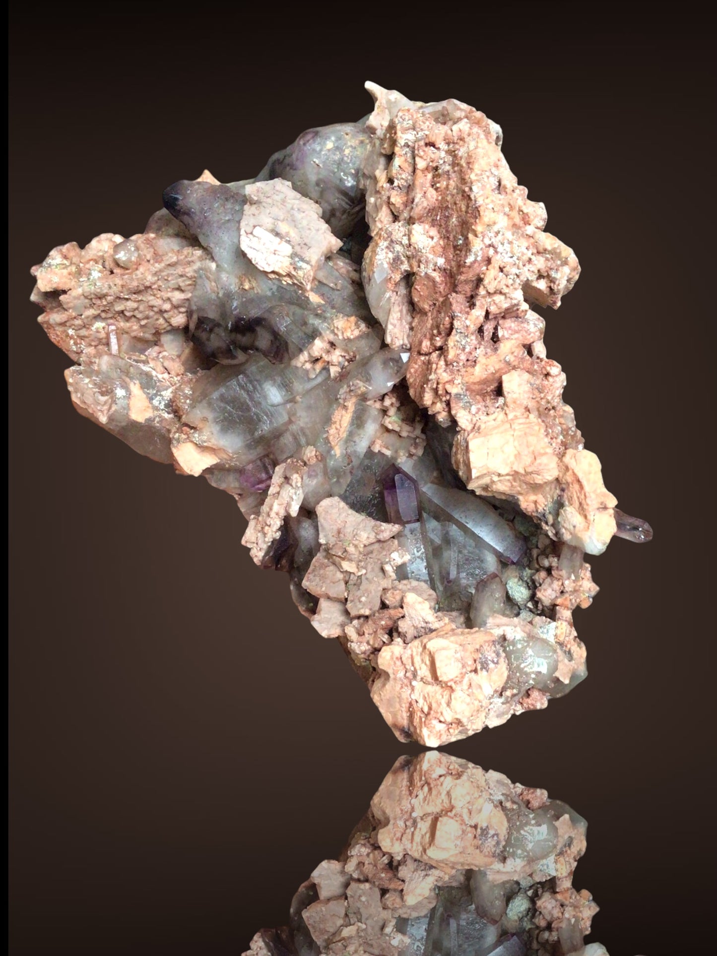 Sceptre Quartz in Vug – Brandberg area, Namibia
