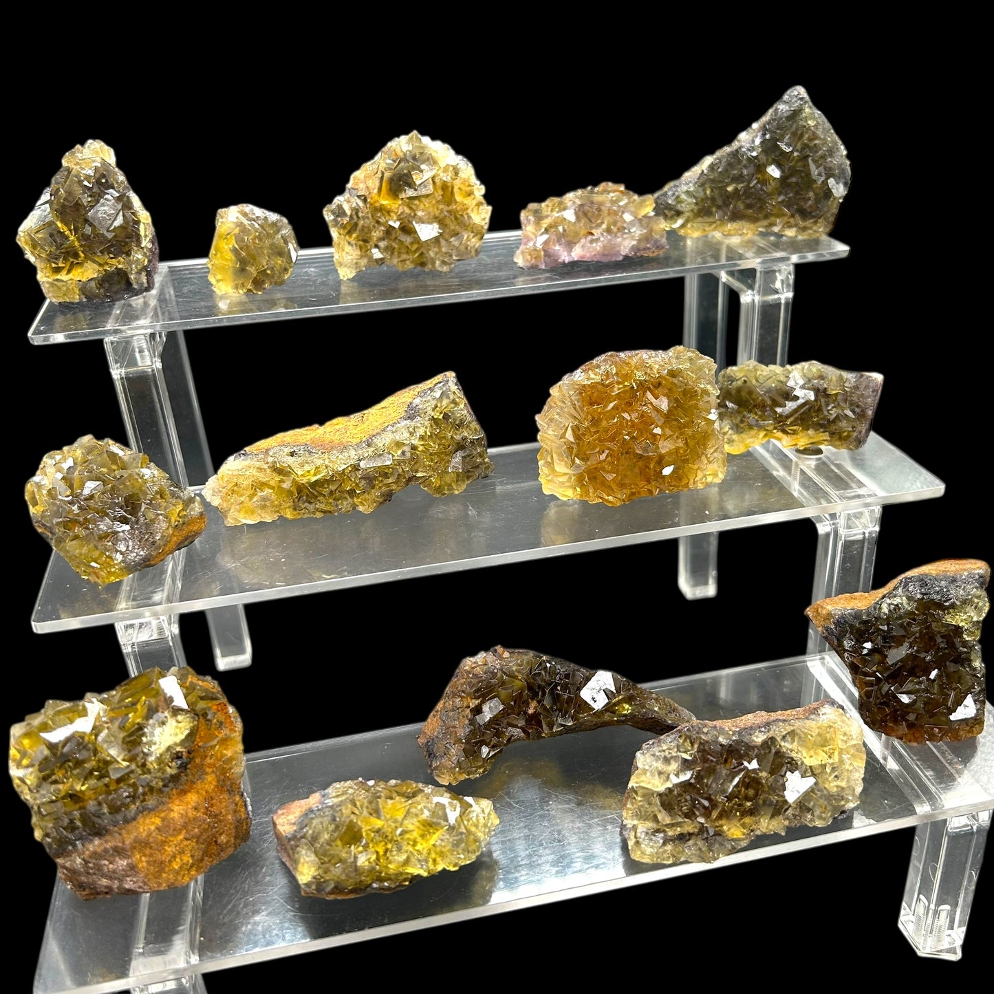 14x Fluorite - Okorusu, Namibia