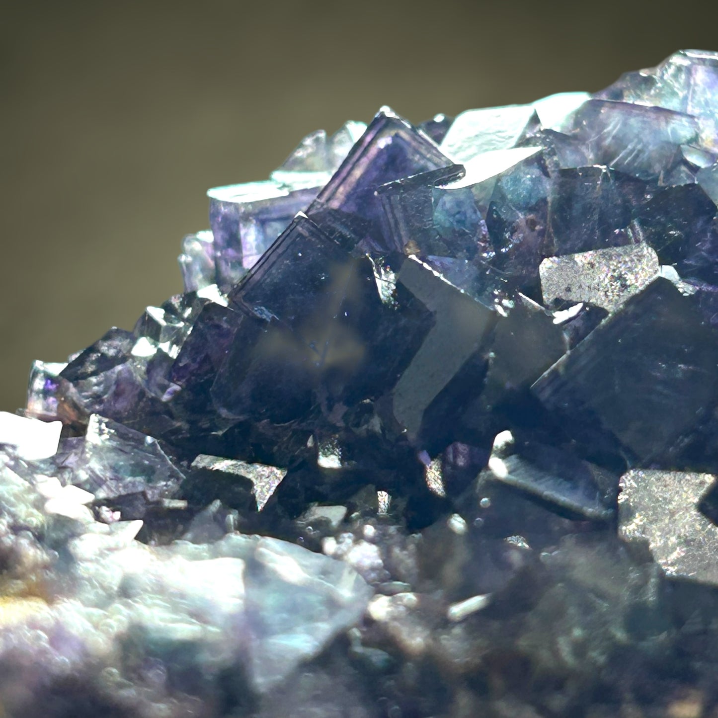 Phantomfluorite - Okorusu, Namibia
