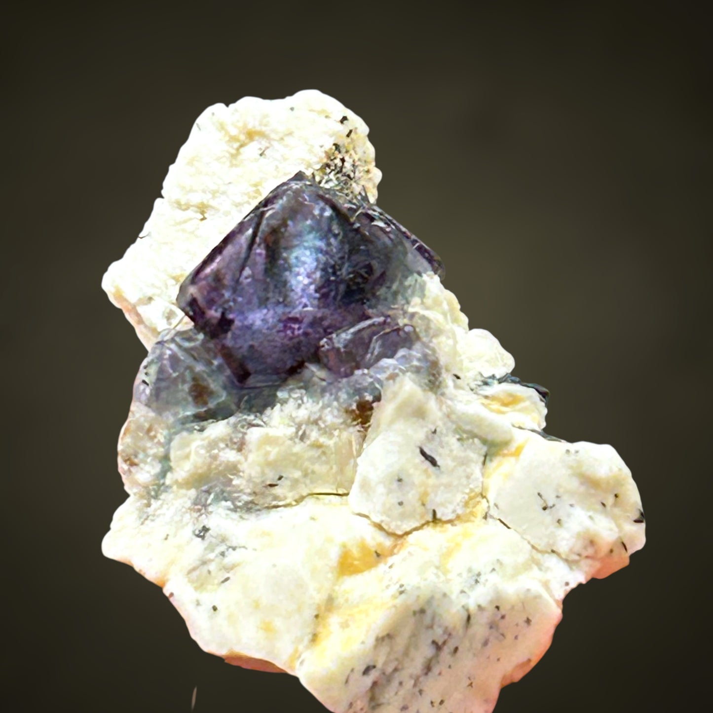 Fluorite, Feldspar - Erongo, Namibia