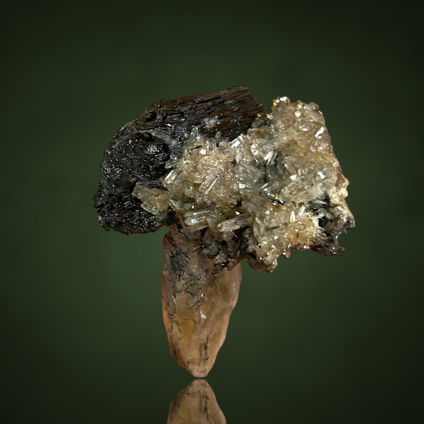 Smoky Quartz, Schorl Tourmaline - Erongo, Namibia
