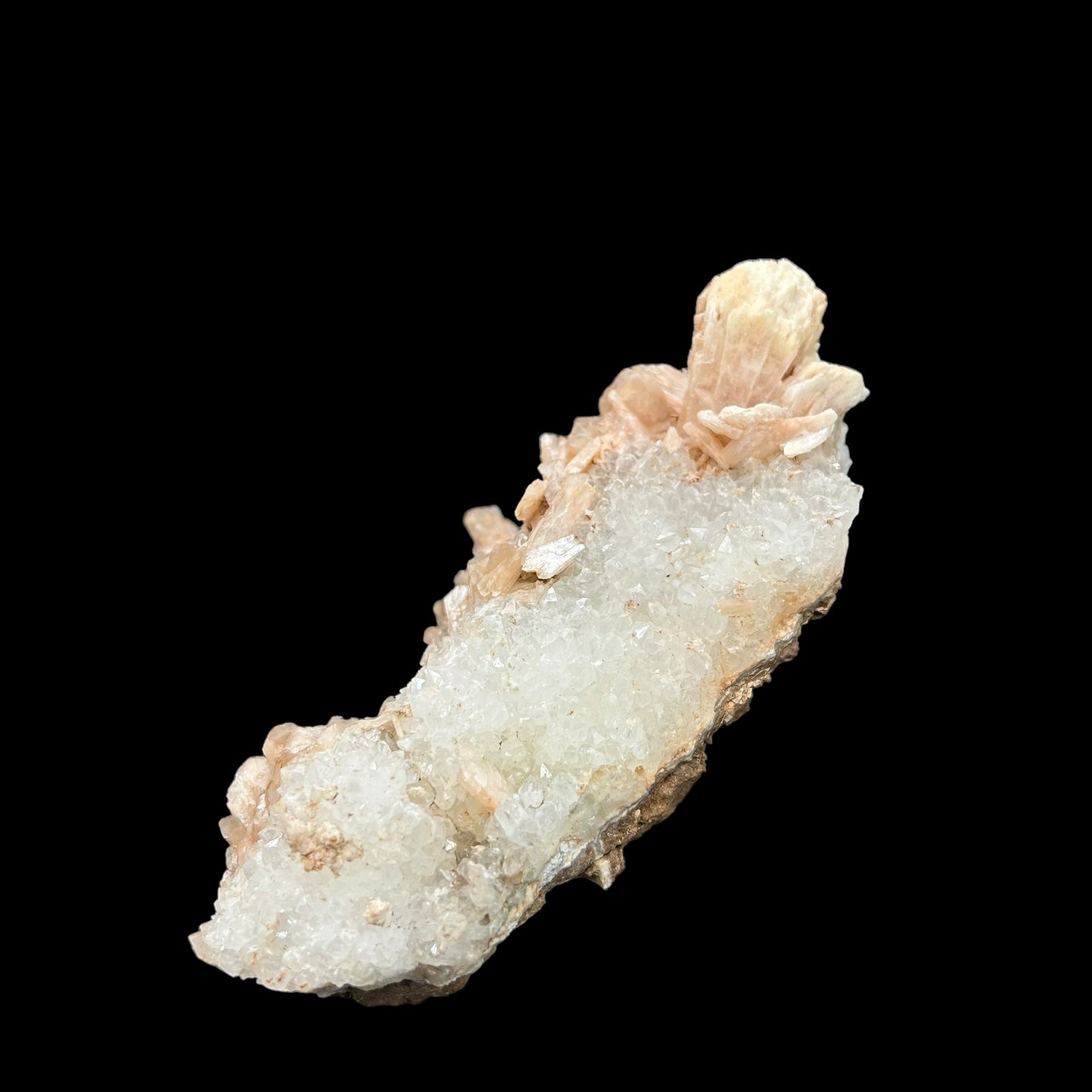 Stilbite, Quartz - Grootberg, Kunene, Namibia