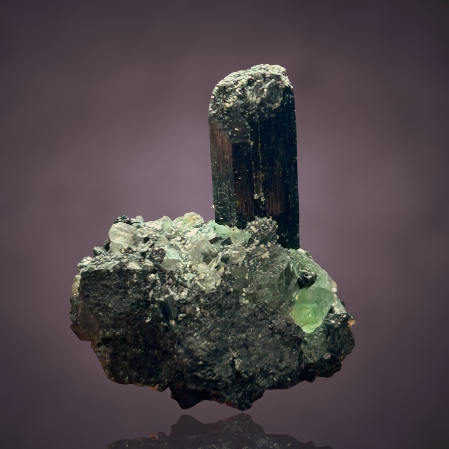 Fluorit/e, Tourmaline - Erongo, Namibia