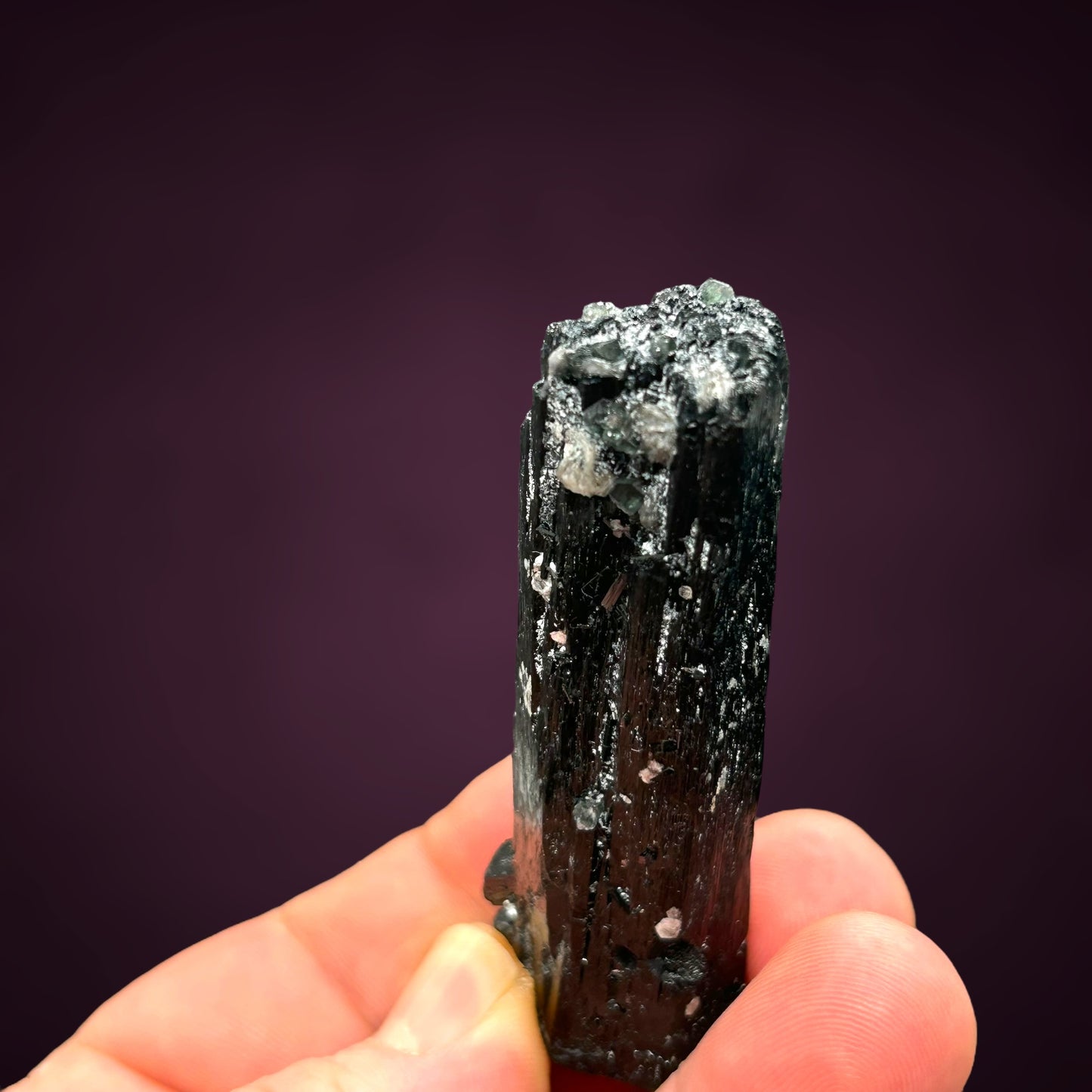 Fluorite, Tourmaline, Zinnwaldite - Erongo, Namibia