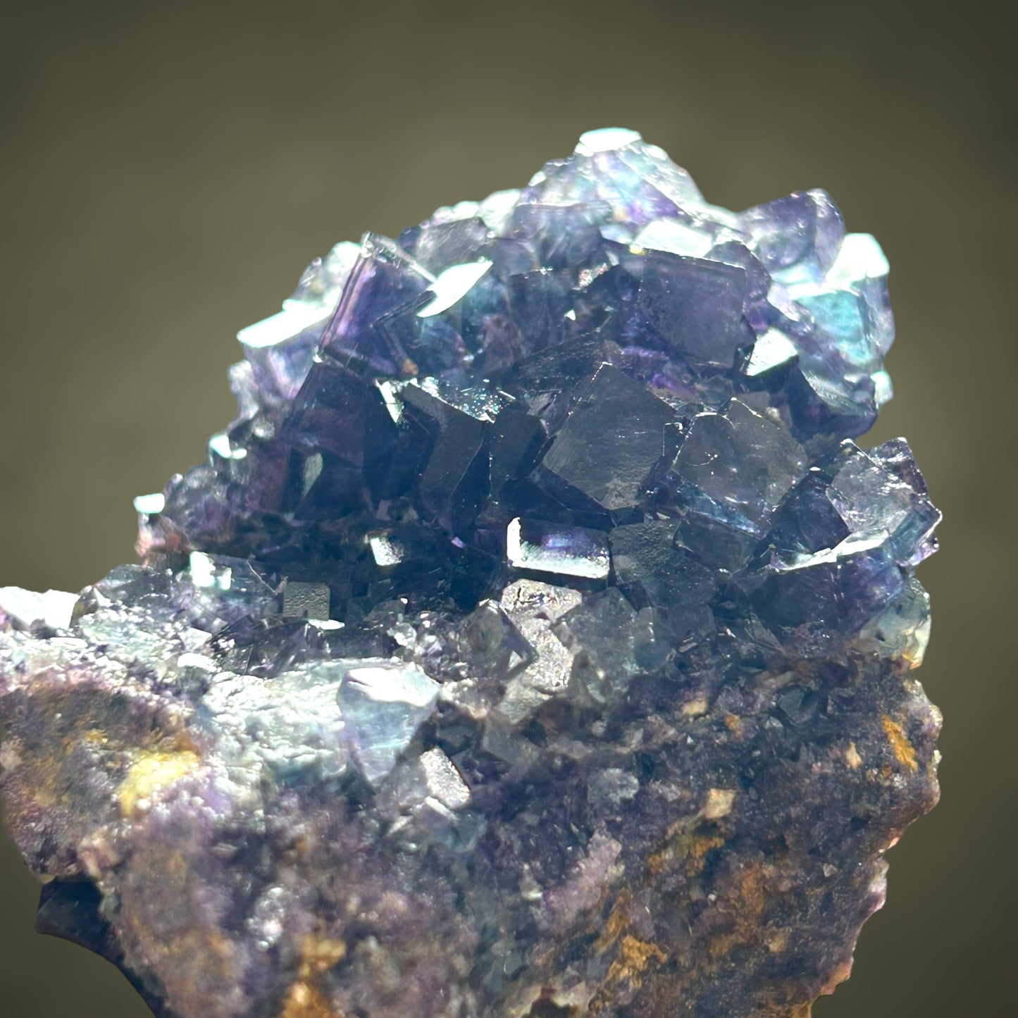 Phantomfluorite - Okorusu, Namibia