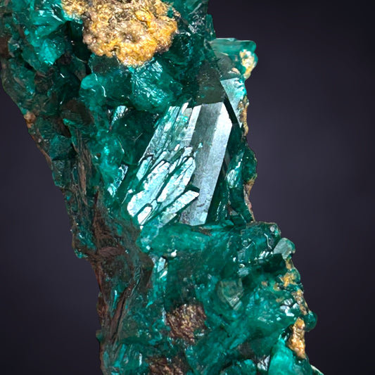 Dioptase - Tsumeb, Namibia