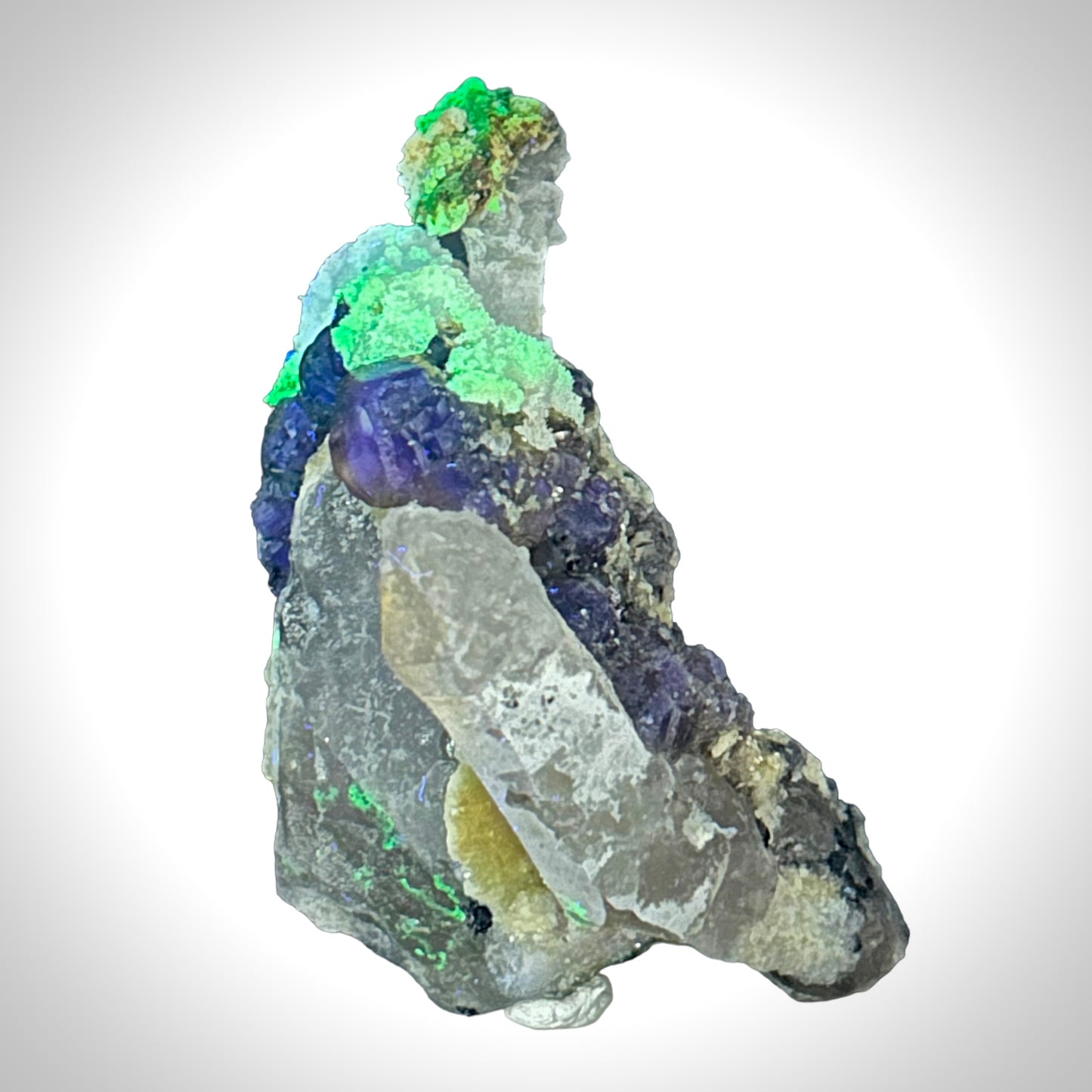 Hyalite, Fluorite, Quartz - Erongo