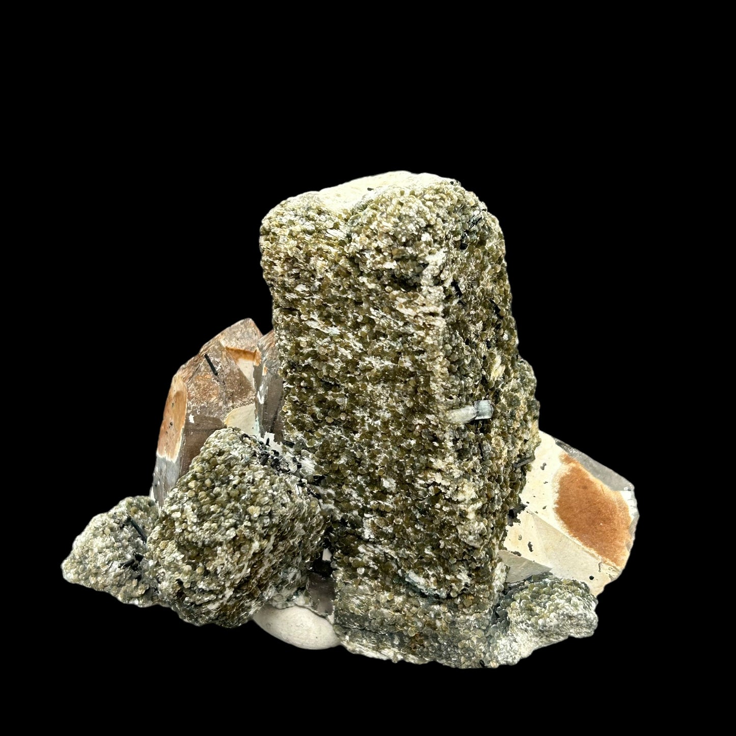 Aquamarine, Epidote, Microcline, Schorl, Quartz - Erongo