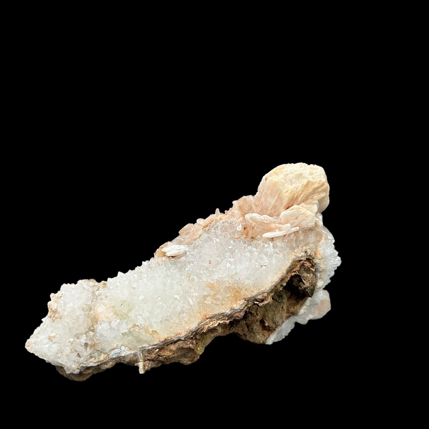 Stilbite, Quartz - Grootberg, Kunene, Namibia